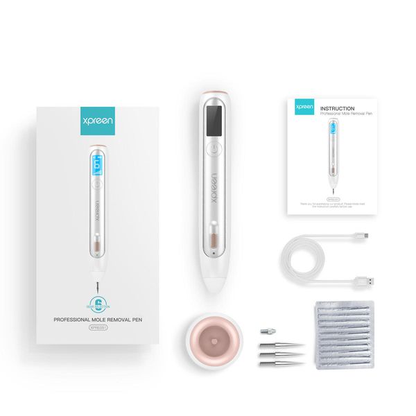 plasma pen laser facial mole remove dark spots skin care point tattoo wart removal portable beauty device, Black
plasma pen laser facial mole remove dark spots skin care point tattoo wart removal portable beauty device, Black