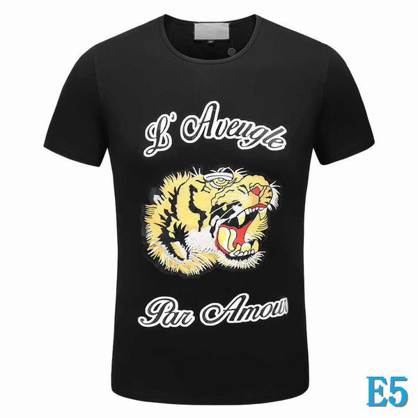 man designer t-shirt brand tiger head t shirts breathable short sleeve luxury fashion tee for men wholesale 2 color 5, White;black
man designer t-shirt brand tiger head t shirts breathable short sleeve luxury fashion tee for men wholesale 2 color 5, White;black