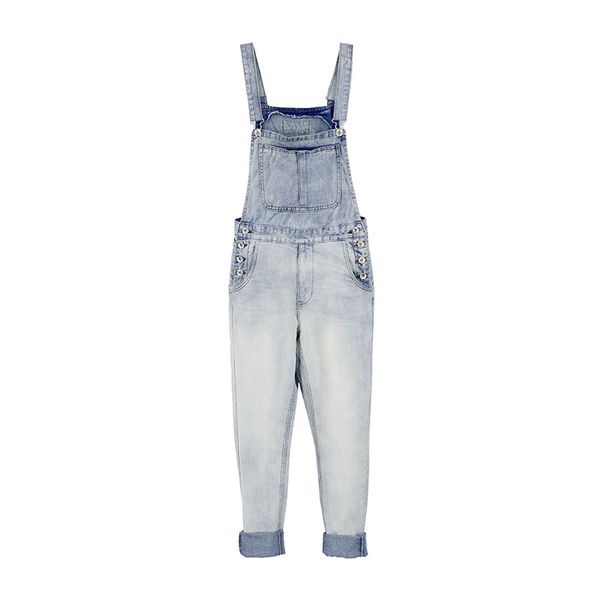 kiovno vintage men's loose casual jeans jumpsuits personality solid color denim bib overalls for male washed, Blue
kiovno vintage men's loose casual jeans jumpsuits personality solid color denim bib overalls for male washed, Blue