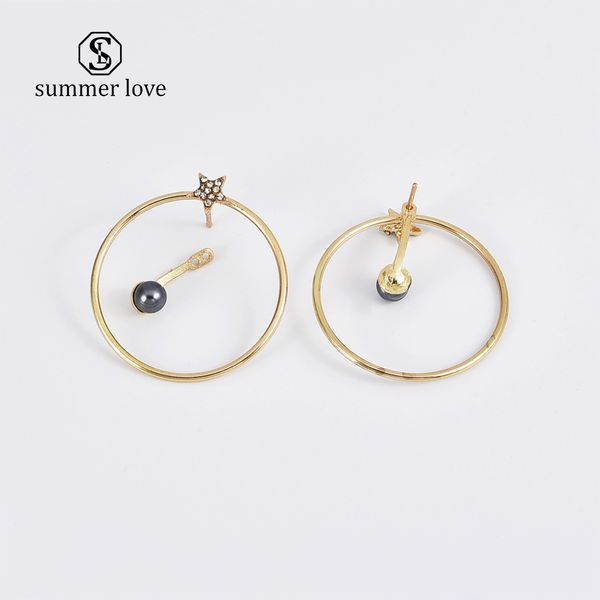 2019 fashion big gold hoop earrings for women full diamond pentagram pearl ear cuff charm dangle earrings jewelry gift, Silver
2019 fashion big gold hoop earrings for women full diamond pentagram pearl ear cuff charm dangle earrings jewelry gift, Silver
