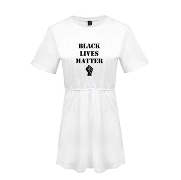 black lives matter women dress summer fashion short sleeve round neck printing holidays dress designer new female casual loose clothing, Black;gray
black lives matter women dress summer fashion short sleeve round neck printing holidays dress designer new female casual loose clothing, Black;gray