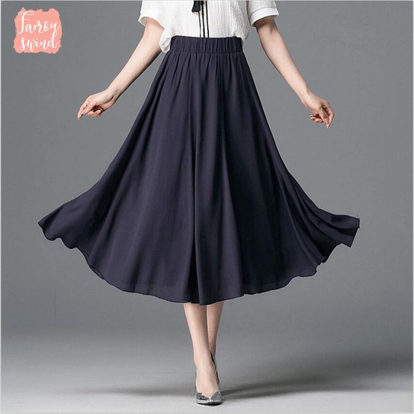 элегантные юбки 6xl упругие высокой талией шифон юбка casual сыпучие твердая длинные 7color 2019 лето платье большой размер женщин 7xl, Black
элегантные юбки 6xl упругие высокой талией шифон юбка casual сыпучие твердая длинные 7color 2019 лето платье большой размер женщин 7xl, Black