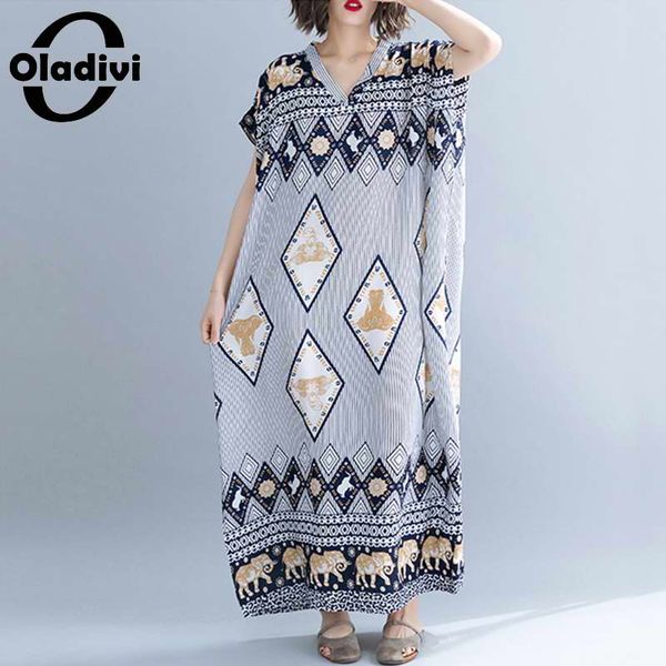 oladivi oversized woman fashion print plus size summer bohemian dress ladies beach wear girl long tunics dresses 8xl 7xl 6xl 5xl, Black;gray
oladivi oversized woman fashion print plus size summer bohemian dress ladies beach wear girl long tunics dresses 8xl 7xl 6xl 5xl, Black;gray