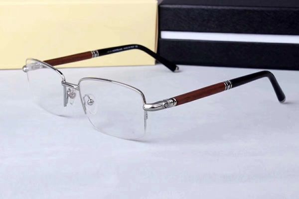 brand design -2019 new men's half frame nearsighted glasses frame high-grade ultra light wooden legs men fashion, Black
brand design -2019 new men's half frame nearsighted glasses frame high-grade ultra light wooden legs men fashion, Black