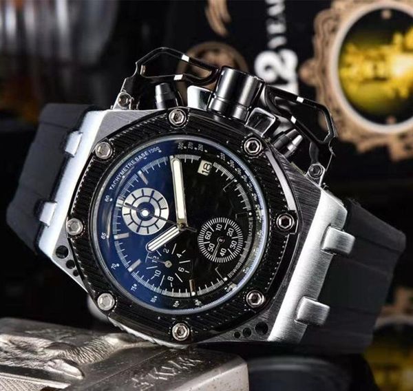all dial working satch offshore men watch watches with calendar rubber strap brand quartz wristwatch for men gifts, Slivery;brown
all dial working satch offshore men watch watches with calendar rubber strap brand quartz wristwatch for men gifts, Slivery;brown