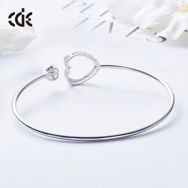 fashion-fresh heart-shaped 925 sterling silver bracelet with swarovski crystal bracelet, Black
fashion-fresh heart-shaped 925 sterling silver bracelet with swarovski crystal bracelet, Black
