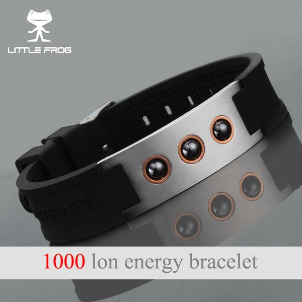 little frog power energy hologram bracelets wristbands balance 1000 ions magnetic therapy fashion silicone bracelets 20010, Golden;silver
little frog power energy hologram bracelets wristbands balance 1000 ions magnetic therapy fashion silicone bracelets 20010, Golden;silver