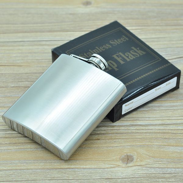 6oz stainless steel hip flask camping portable outdoor flagon whisky stoup wine pot alcohol bottles hip flasks dropship
6oz stainless steel hip flask camping portable outdoor flagon whisky stoup wine pot alcohol bottles hip flasks dropship