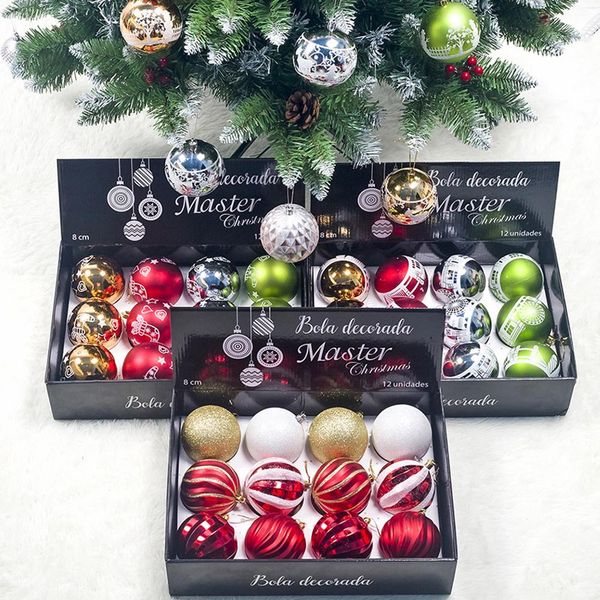 12pcs/set shatterproof christmas balls xmas tree hanging decor with storage box for home 2019 new year christmas decorations
12pcs/set shatterproof christmas balls xmas tree hanging decor with storage box for home 2019 new year christmas decorations