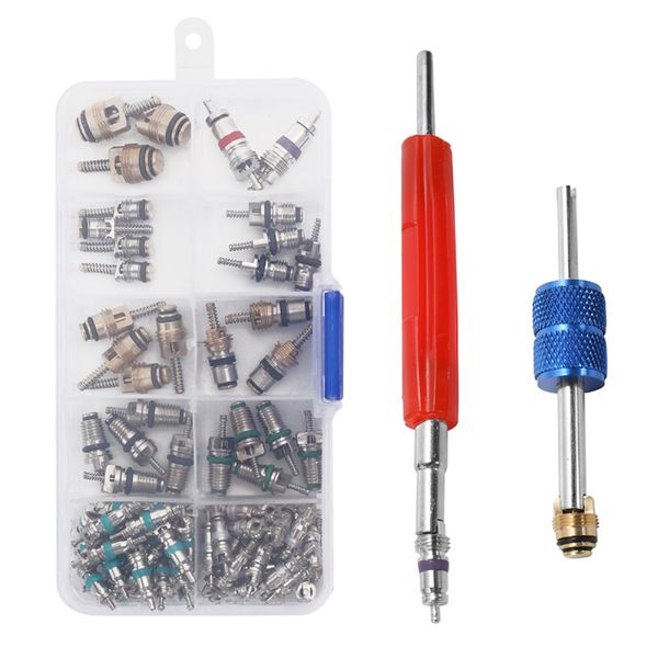 100pcs anti-corrosion car air conditioner anti-pressure valves repairing removal tool kit fine sealing replacement maintenance
100pcs anti-corrosion car air conditioner anti-pressure valves repairing removal tool kit fine sealing replacement maintenance