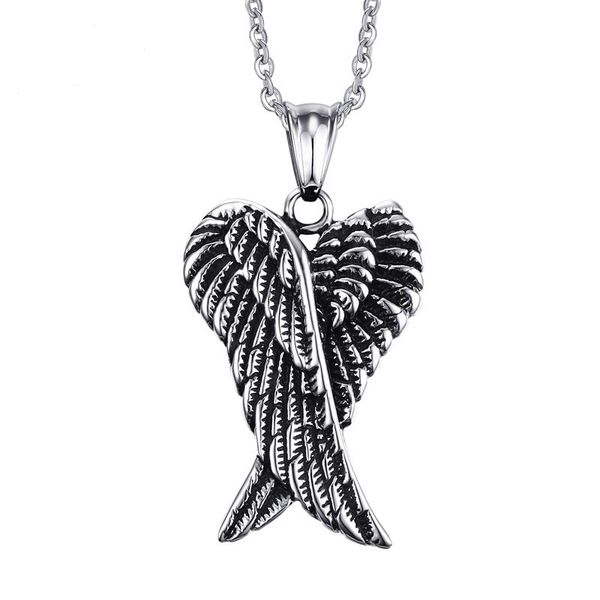steel color fashion men's stainless steel wings pendant necklace link chain necklace jewelry gift for men boys j502, Silver
steel color fashion men's stainless steel wings pendant necklace link chain necklace jewelry gift for men boys j502, Silver