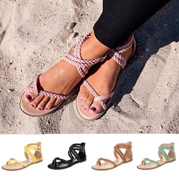 women ladies sandals cross strap beach fashion flat roman shoes casual shoes may 23rd
women ladies sandals cross strap beach fashion flat roman shoes casual shoes may 23rd