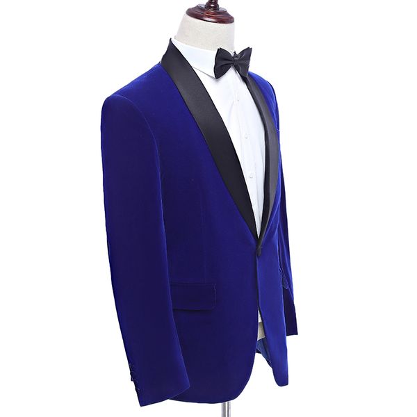 2020 new arrival shawl lapel royal blue velvet wedding groom suit jacket leisure blazer slim fit ropa de hombre men blazers, White;black
2020 new arrival shawl lapel royal blue velvet wedding groom suit jacket leisure blazer slim fit ropa de hombre men blazers, White;black
