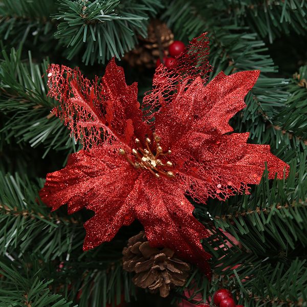 5pcs artificial flowers christmas decorations for home christmas tree ornaments xmas tree new year decor navidad 2018
5pcs artificial flowers christmas decorations for home christmas tree ornaments xmas tree new year decor navidad 2018