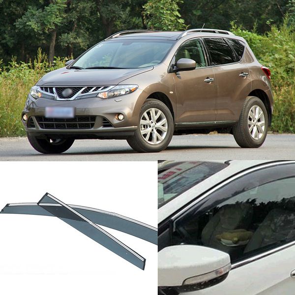 jinke 4pcs blade side windows deflectors door sun visor shield for morano 2011-2013
jinke 4pcs blade side windows deflectors door sun visor shield for morano 2011-2013