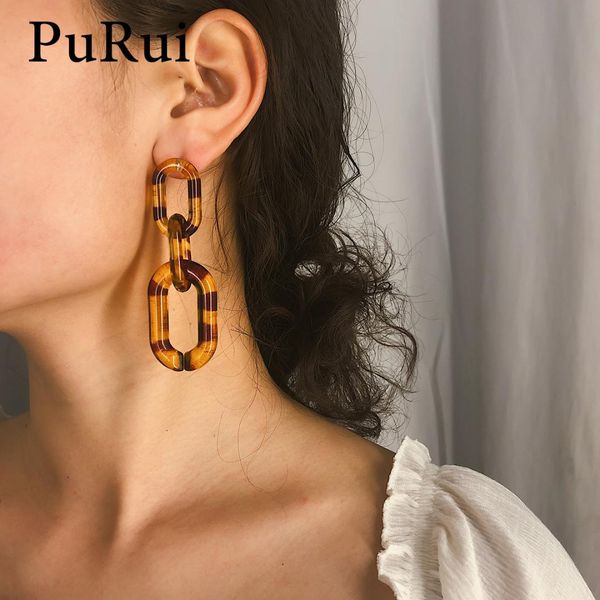 purui fashion acrylic leopard statement drop earrings for women square chain geometric resin earrings wedding trendy jewelry, Silver
purui fashion acrylic leopard statement drop earrings for women square chain geometric resin earrings wedding trendy jewelry, Silver