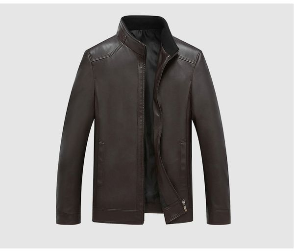 fashion men's winter warm leather jackets casual slim male pu leather coat motorcycle outerwear business faux fur zipper outwear, Black
fashion men's winter warm leather jackets casual slim male pu leather coat motorcycle outerwear business faux fur zipper outwear, Black