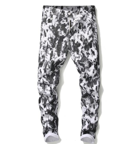 mens spotted jeans white black color printing slim fit fashion jeans men nightclub pants #5640, Blue
mens spotted jeans white black color printing slim fit fashion jeans men nightclub pants #5640, Blue