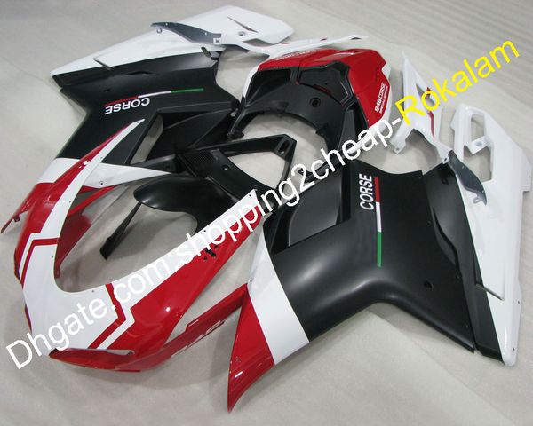 for ducati 1098s 848r 848 1198 motorcycle shell 2007 2008 2009 2010 2011 abs bodywork fairing set red white black (injection molding)
for ducati 1098s 848r 848 1198 motorcycle shell 2007 2008 2009 2010 2011 abs bodywork fairing set red white black (injection molding)