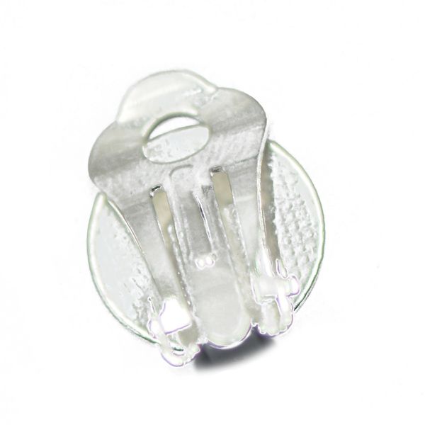 12pcs clip on earring with pad for gluing findings jewelry making silver, Blue;slivery
12pcs clip on earring with pad for gluing findings jewelry making silver, Blue;slivery