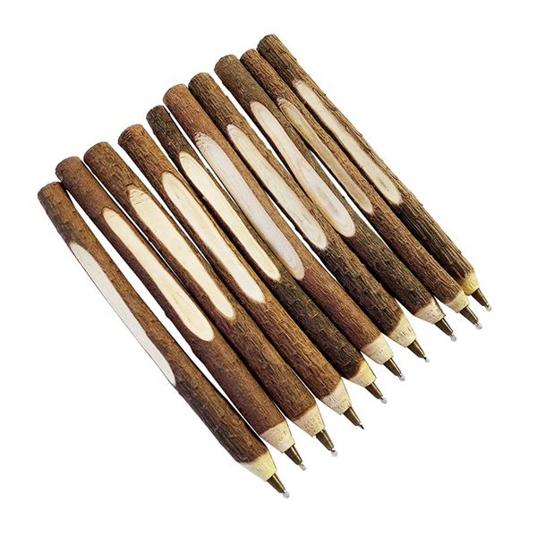 30pcs vintage handmade wooden individualization ballpoint pen environmental twig wood ball pen school office supplies student, Blue;orange
30pcs vintage handmade wooden individualization ballpoint pen environmental twig wood ball pen school office supplies student, Blue;orange