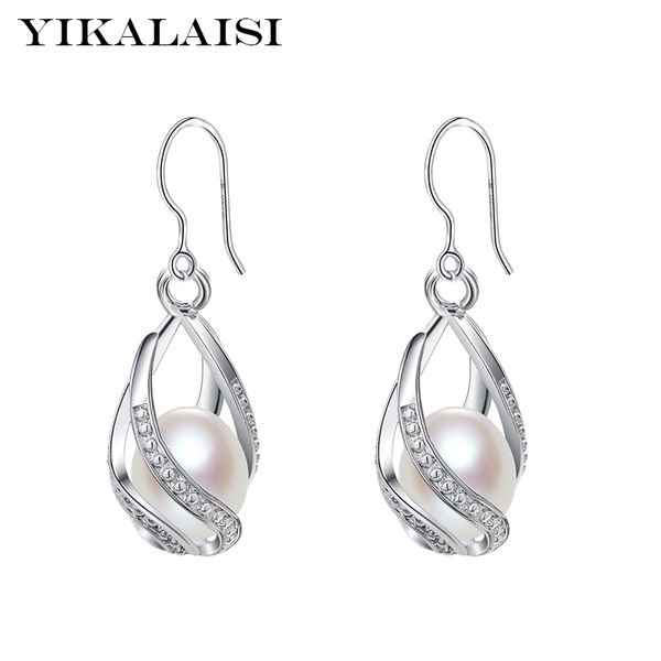 yikalaisi 925 sterling silver natural freshwater pearl cage earrings fashion jewelry for women 8-9mm pearl earrings 4 colour, Golden;silver
yikalaisi 925 sterling silver natural freshwater pearl cage earrings fashion jewelry for women 8-9mm pearl earrings 4 colour, Golden;silver
