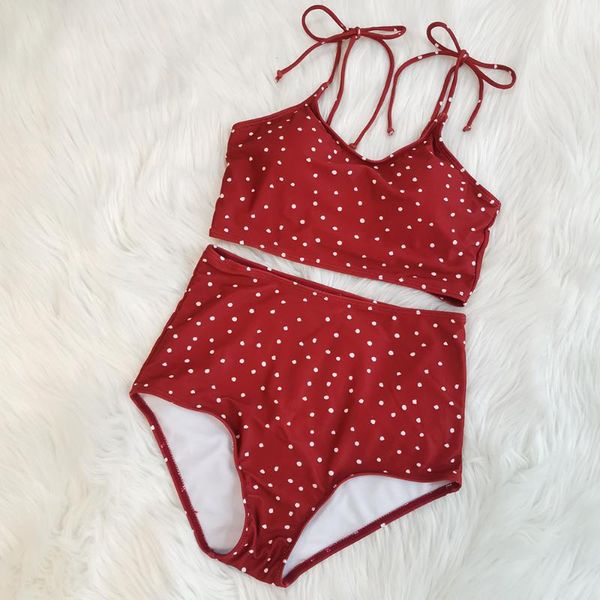 retro dot push up bikini 2020 ladies high waist swimwear women swimsuit female string cropped biquini swim bathing suit
retro dot push up bikini 2020 ladies high waist swimwear women swimsuit female string cropped biquini swim bathing suit