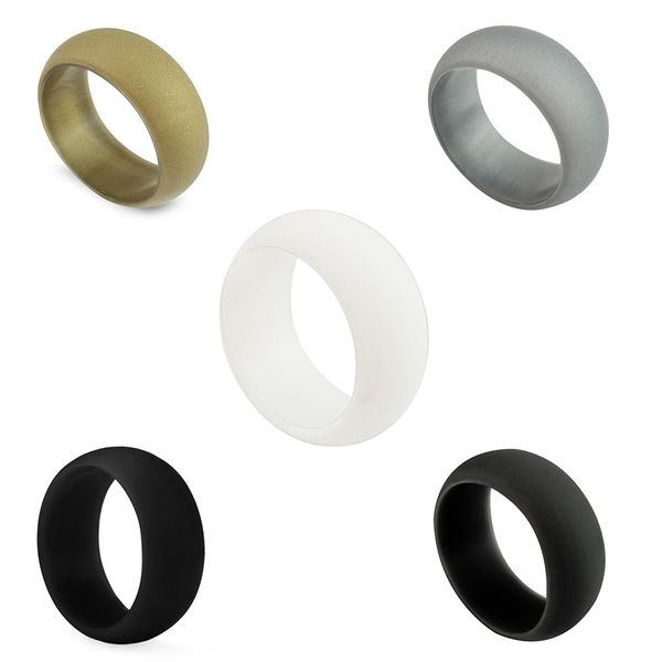 trendy 6 7 8 9 10 size 4 colors cool environmental silicone ring for men woman finger jewelry gift, Golden;silver
trendy 6 7 8 9 10 size 4 colors cool environmental silicone ring for men woman finger jewelry gift, Golden;silver