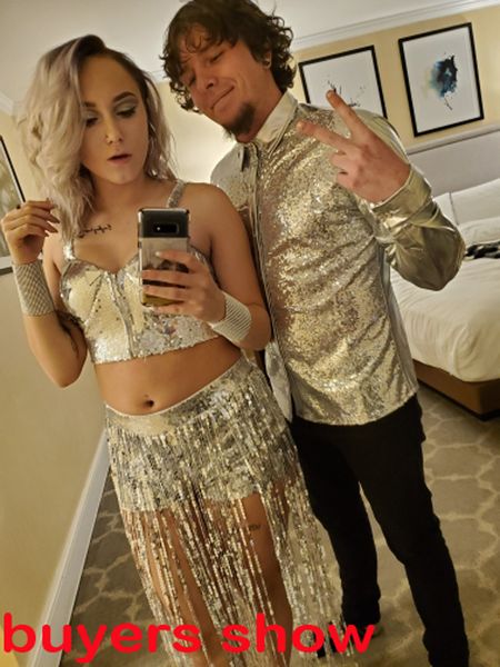 clothing 2019 silver party sequins glitter shirt men shirt... metallic 70's halloween new disco costume chemise homme stage performance
clothing 2019 silver party sequins glitter shirt men shirt... metallic 70's halloween new disco costume chemise homme stage performance