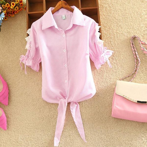 women blouse casual turn-down collar solid short sleeve shirt button ladies formal office blouse chiffon shirt clothing, White
women blouse casual turn-down collar solid short sleeve shirt button ladies formal office blouse chiffon shirt clothing, White