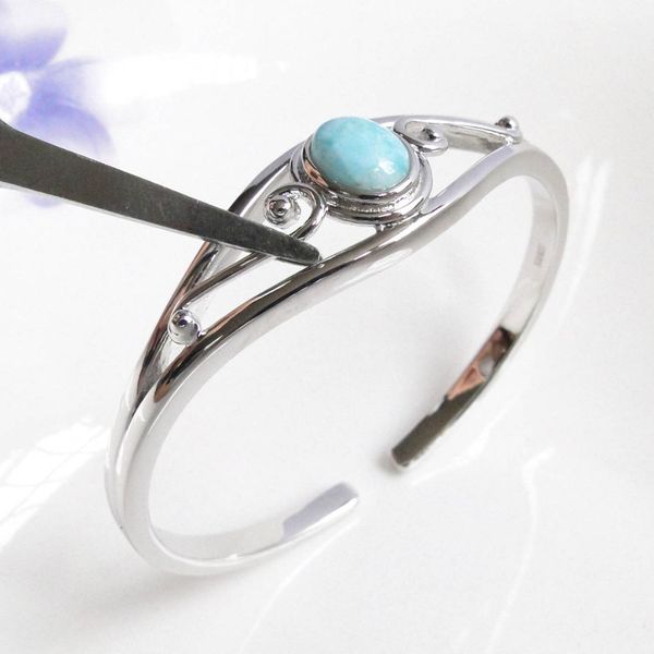 5pcs/lot good larimar stone jewelry bangle nice christmas present 925 sterling silver jewelry gift for woman, Golden;silver
5pcs/lot good larimar stone jewelry bangle nice christmas present 925 sterling silver jewelry gift for woman, Golden;silver