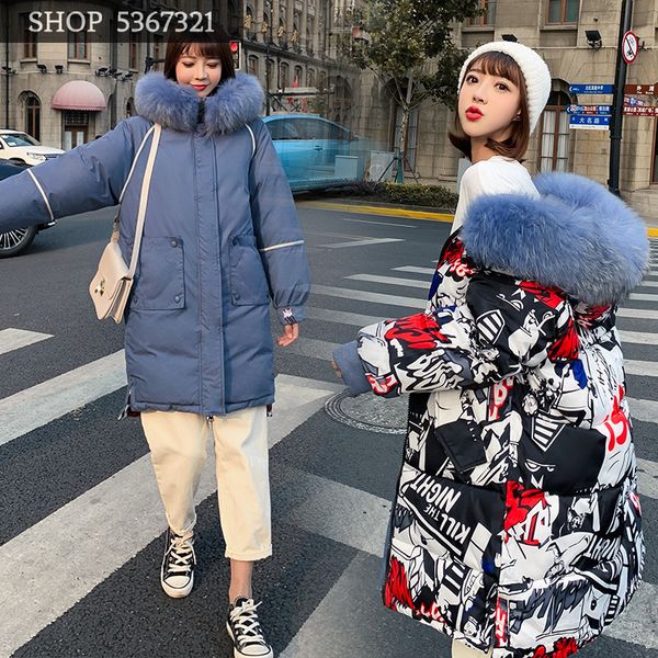clothes woman 2019 winter both sides clothes down cotton suit-dress thickening student cotton-padded jacket loose coat, Black
clothes woman 2019 winter both sides clothes down cotton suit-dress thickening student cotton-padded jacket loose coat, Black