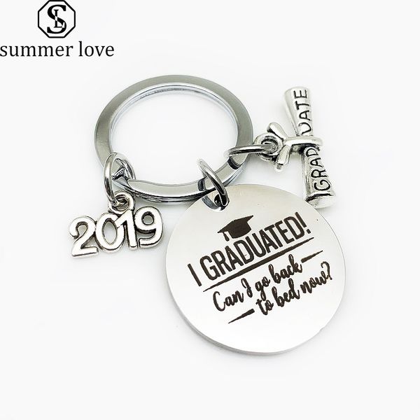 creative stainless steel keychain graduation season souvenir key chain keyring graduation gifts graduate students humor personality diy, Slivery;golden
creative stainless steel keychain graduation season souvenir key chain keyring graduation gifts graduate students humor personality diy, Slivery;golden