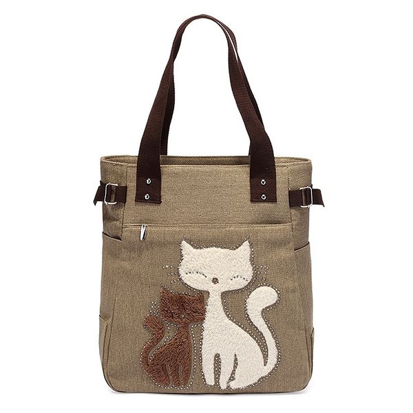 designer handbags women shoulder bags women's messenger handbag canvas bag with cute cat small shopping shoulder bag 
designer handbags women shoulder bags women's messenger handbag canvas bag with cute cat small shopping shoulder bag