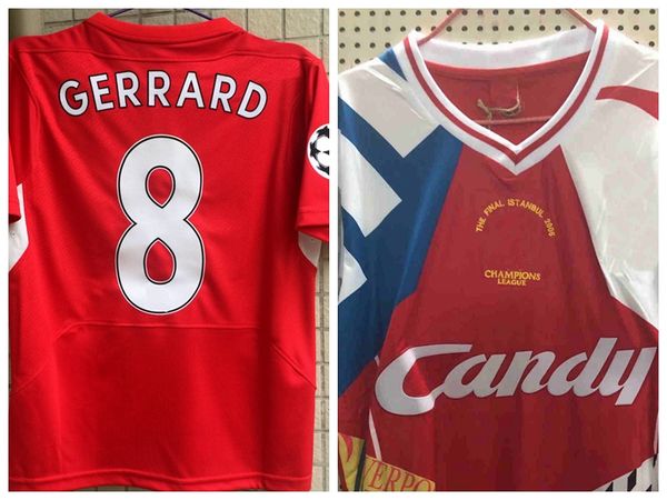 retro 2005 gerrard alonso carragher riise luis garcÃa finnan hyypia soccer jerseys the final istanbul 2005 home retro football shirt, Black;yellow
retro 2005 gerrard alonso carragher riise luis garcÃa finnan hyypia soccer jerseys the final istanbul 2005 home retro football shirt, Black;yellow