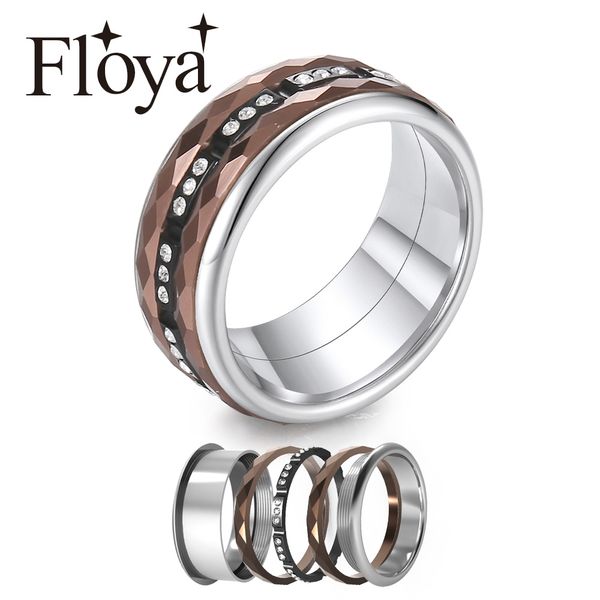floya zircon titanium rings 8mm width 3 layers stainless steel interchangeable wedding band arctic symphony wedding ring femme, Golden;silver
floya zircon titanium rings 8mm width 3 layers stainless steel interchangeable wedding band arctic symphony wedding ring femme, Golden;silver