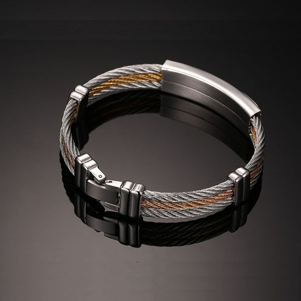 wire charm cross bracelets mens stainless steel metal cross gifts for male accessories jewelry chain on hand fine punk wholesale, Golden;silver
wire charm cross bracelets mens stainless steel metal cross gifts for male accessories jewelry chain on hand fine punk wholesale, Golden;silver