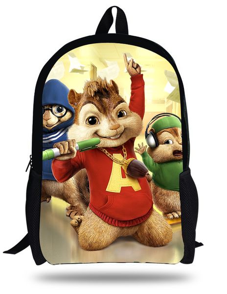 16-inch movie alvin and the chipmunks mochila escolar menino kids school bags for boys children backpacks cartoon
16-inch movie alvin and the chipmunks mochila escolar menino kids school bags for boys children backpacks cartoon