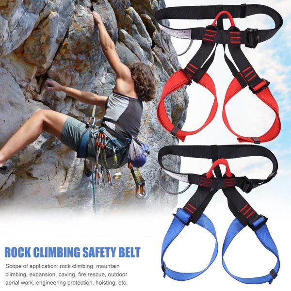 outdoor sports rock climbing harness waist support half body safety belt support half body harness aerial survival equipment
outdoor sports rock climbing harness waist support half body safety belt support half body harness aerial survival equipment