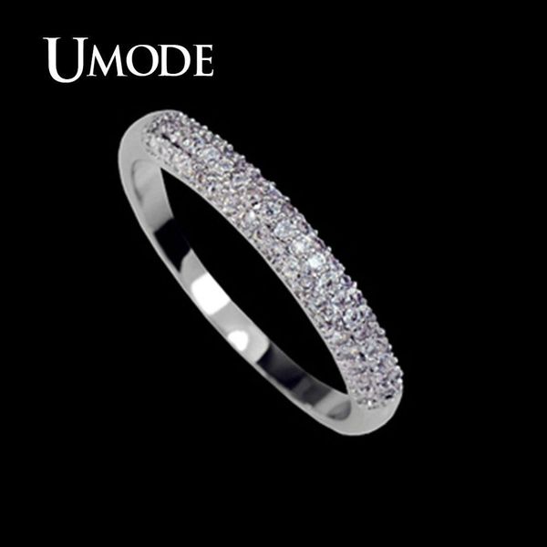 umode роскошные крошечные 0,005 карат шипованные кубический цирконий полукруг проложить палец кольца ur0022, Silver
umode роскошные крошечные 0,005 карат шипованные кубический цирконий полукруг проложить палец кольца ur0022, Silver