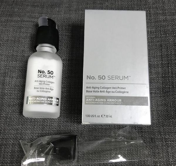 no.50 serum collagen veil primer base voile au collagene lotion moisturizing 30ml new, White
no.50 serum collagen veil primer base voile au collagene lotion moisturizing 30ml new, White