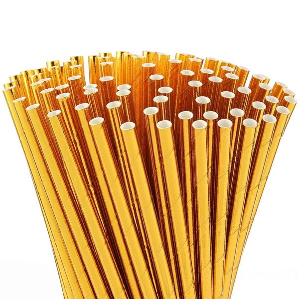 gold foil paper straws, biodegradable disposable party drinking straws, pack of 100 holiday celebrations disposable dinnerware
gold foil paper straws, biodegradable disposable party drinking straws, pack of 100 holiday celebrations disposable dinnerware