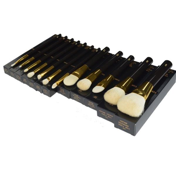 high end tf 12pcs makeup brushes set professional natural goat hair acrylic handle face blender make up brush with box
high end tf 12pcs makeup brushes set professional natural goat hair acrylic handle face blender make up brush with box