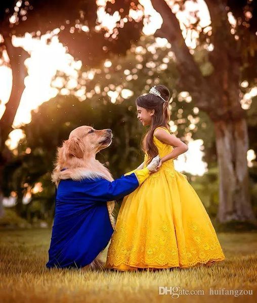 yellow princess flower girl dresses jewel neck lace applique floor length girl' pageant dress kids formal wear, White;blue
yellow princess flower girl dresses jewel neck lace applique floor length girl' pageant dress kids formal wear, White;blue