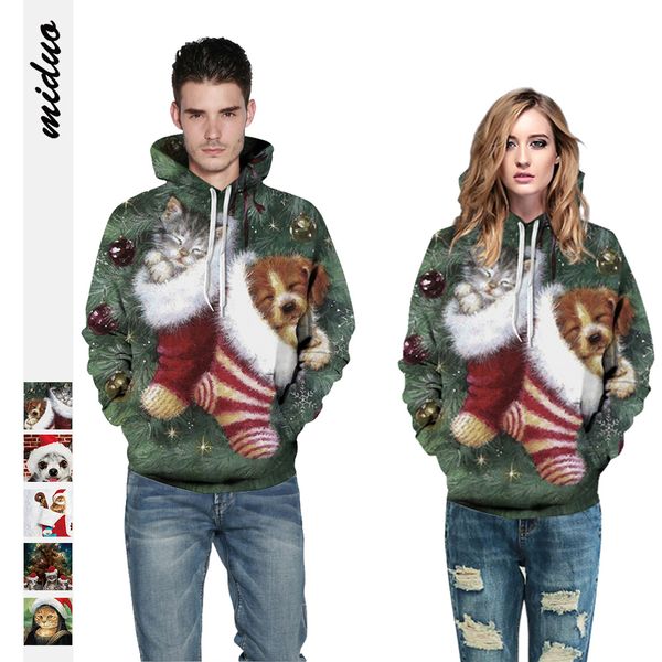 tide brand luxury designer men selling christmas puppy digital printing lovers sweater autumn and winter new long-sleeved sports basebal, Black
tide brand luxury designer men selling christmas puppy digital printing lovers sweater autumn and winter new long-sleeved sports basebal, Black