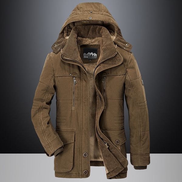 men's down & parkas winter men fleece parka coats thick mens hooded jacket coat warm thicken male overcoat windproof outwear jaqueta ma, Black
men's down & parkas winter men fleece parka coats thick mens hooded jacket coat warm thicken male overcoat windproof outwear jaqueta ma, Black