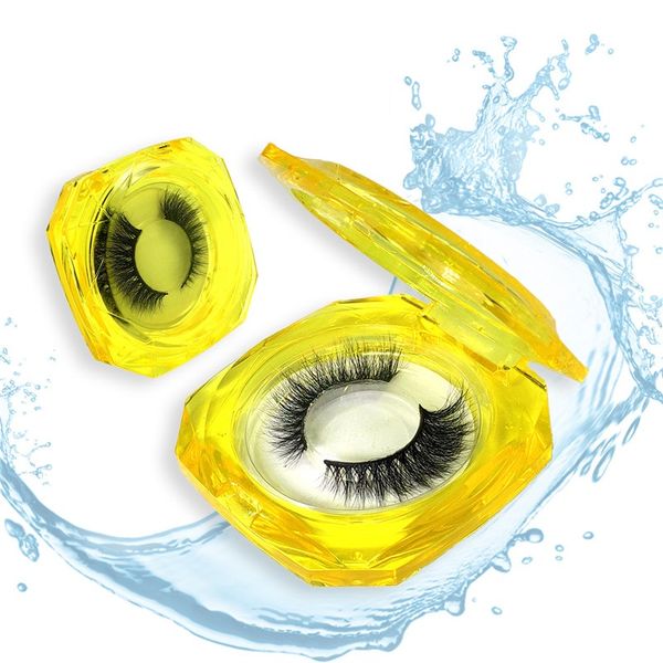 1 pair portable self-adhesive false eyelashes thick water activated reusable curly lashes makeup glue self adhesive extension
1 pair portable self-adhesive false eyelashes thick water activated reusable curly lashes makeup glue self adhesive extension