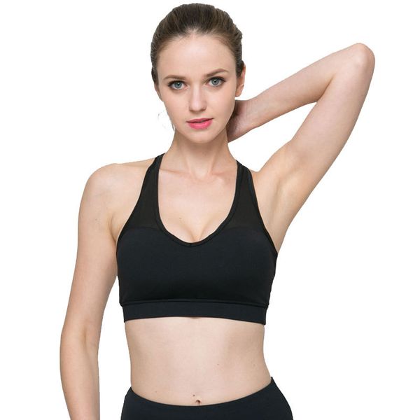 shockproof sports push up sport bh padded tank vest hoge impact yoga bras vest sweats running gym fitness bra, White;black
shockproof sports push up sport bh padded tank vest hoge impact yoga bras vest sweats running gym fitness bra, White;black