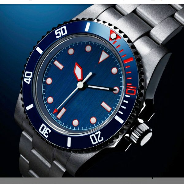new ceramic bezel mens watches for men mechanical stainless steel automatic 2813 movement sport watch self-wind blue luminous wristwatch, Slivery;brown
new ceramic bezel mens watches for men mechanical stainless steel automatic 2813 movement sport watch self-wind blue luminous wristwatch, Slivery;brown