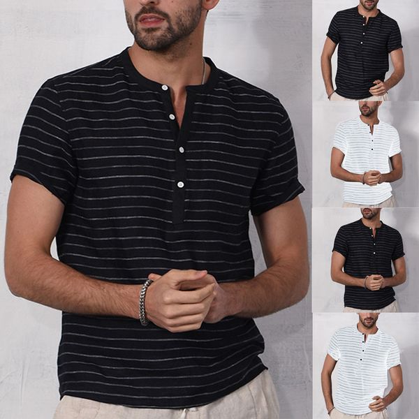 mens pullover linen shirts short sleeve summer breathable mens quality casual shirts slim fit solid cotton men, White;black
mens pullover linen shirts short sleeve summer breathable mens quality casual shirts slim fit solid cotton men, White;black